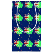 Irish New Zealand Flag Shamrock Clover St. Patrick Klein Cadeauzakje (Voorkant)
