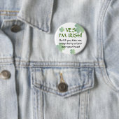 Irish No Kissing Button (In situ)