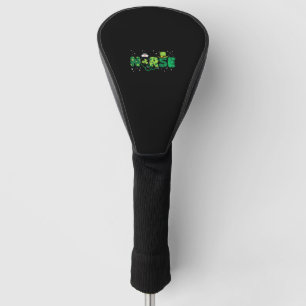 Irish Nurse Stethoscoop Scrub St Patricks Day Nurs Golfheadcover