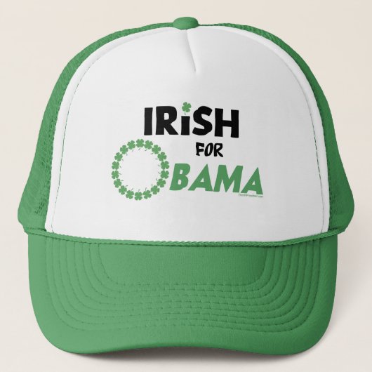 Irish Obama Petten en Swag (Voorkant)