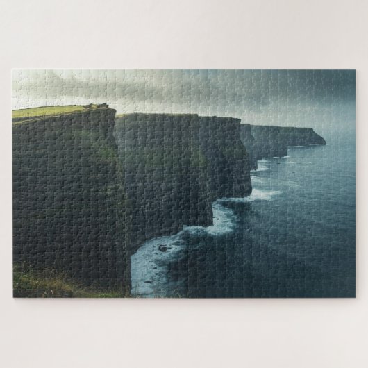 Irish Ocean Cliffs Jigsaw Puzzle Legpuzzel (Horizontaal)