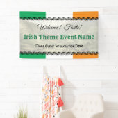 Irish or Ireland Theme Event Welkom Spandoek (Insitu)