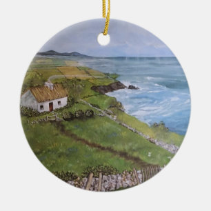 Irish Ornamanent KerstIreland County Kerry Keramisch Ornament