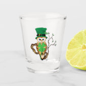 Irish Owl Shot Glas (Voorkant)