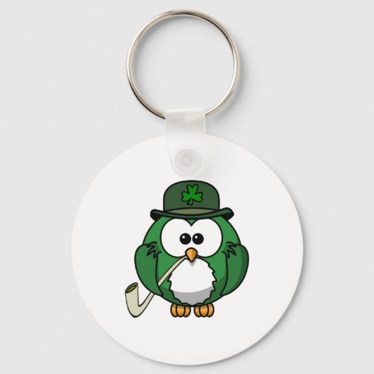 Irish Owl Sleutelhanger (Voorkant)