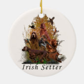 Irish Page Poster Fleece Plaid Ornement (Dos)