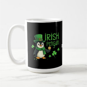 Irish Penguin Een gelukkige mix van plezier, Humor Koffiemok