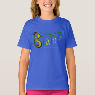 Irish Phrase meisjes'-3/4-sleeve-raglan-t-shirt T-shirt