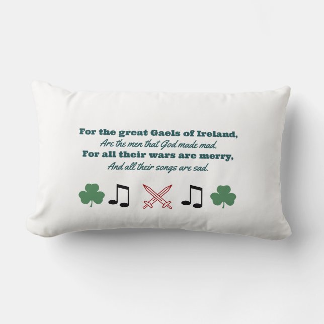 Irish Pillow Kussen (Voorkant)