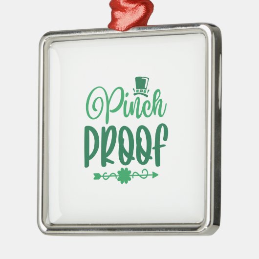 Irish Pinch Proof Metalen Ornament (Links)