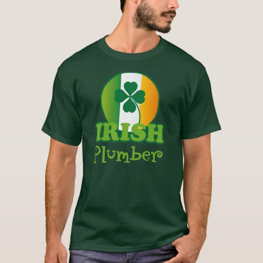 Irish Plumber Gift T-shirt (Voorkant)