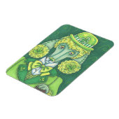 Irish Poodle ST. PATRICK'S DAY DOG MAGNET *Personn (Côté Gauche)