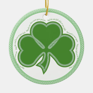 Irish Prayer Keramisch Ornament
