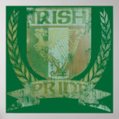 Irish Pride Crest Poster (Voorkant)