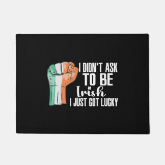 Irish Pride Ierland Vlag Grown Irish Roots Irish Deurmat