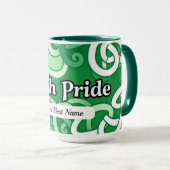 Irish Pride Knot Mug Custom (Devant droit)
