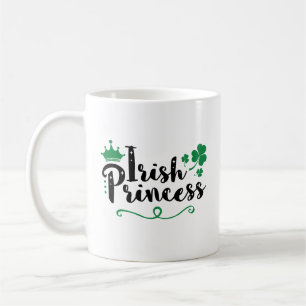 Irish Princess Women St Patrick's Day Script Koffiemok