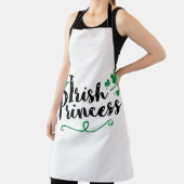 Irish Princess Women St Patrick's Day Script Schort (Insitu)