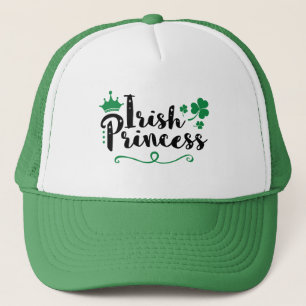Irish Princess Women St Patrick's Day Script Trucker Pet