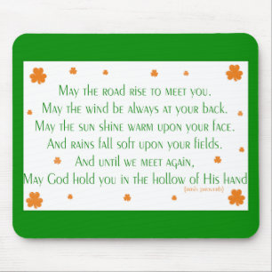 Irish Proverb 2 Mousepad Muismat