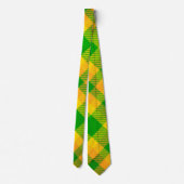 Irish Pset St Patrick's Day Pattern Stropdas (Achterkant)