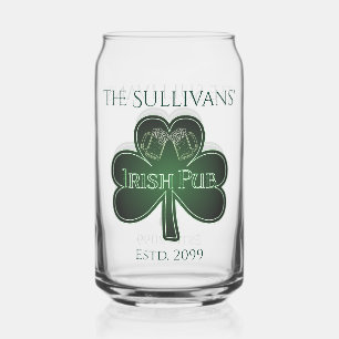 Irish Pub Bar Pint Bière Soda Can Verre Boire