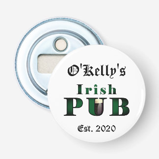 Irish Pub Bar Tavern Beer Soda Bottle Opener