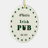 Irish Pub Bar Tavern Ornement de Noël (Droite)