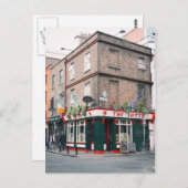 Irish Pub / Dublin Briefkaart (Voorkant / Achterkant)