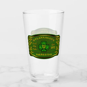 Irish Pub gepersonaliseerd glas