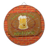 Irish Pub Sign Dartbord (Voorkant)