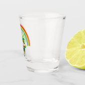 Irish Rainbow Leprechaun Shot Glas (Rechts)