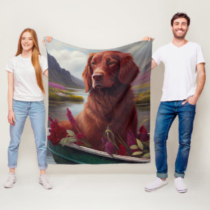 Irish Red op een peddel: een Schilderachtig avontu Fleece Deken