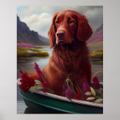 Irish Red op een peddel: een Schilderachtig avontu Poster (Voorkant)