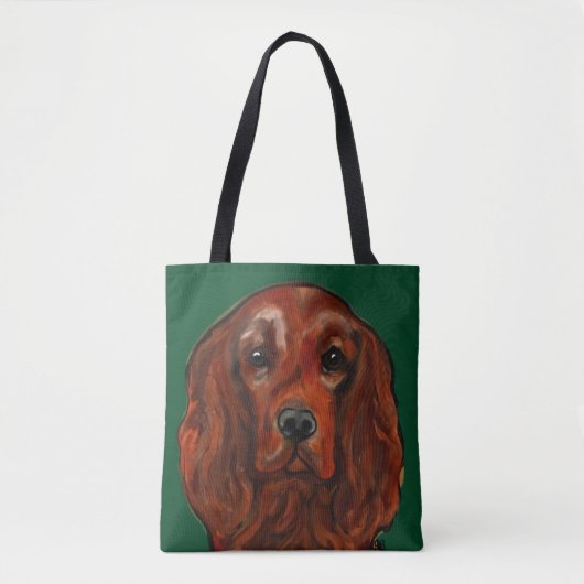 Irish Red Setter Draagtas (Voorkant)