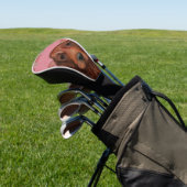 Irish Red Setter Golfheadcover (Insitu)
