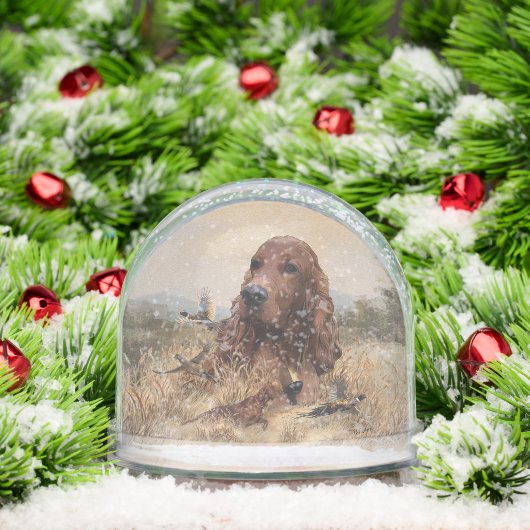 Irish Red Setter, Irish Setter (Noël)