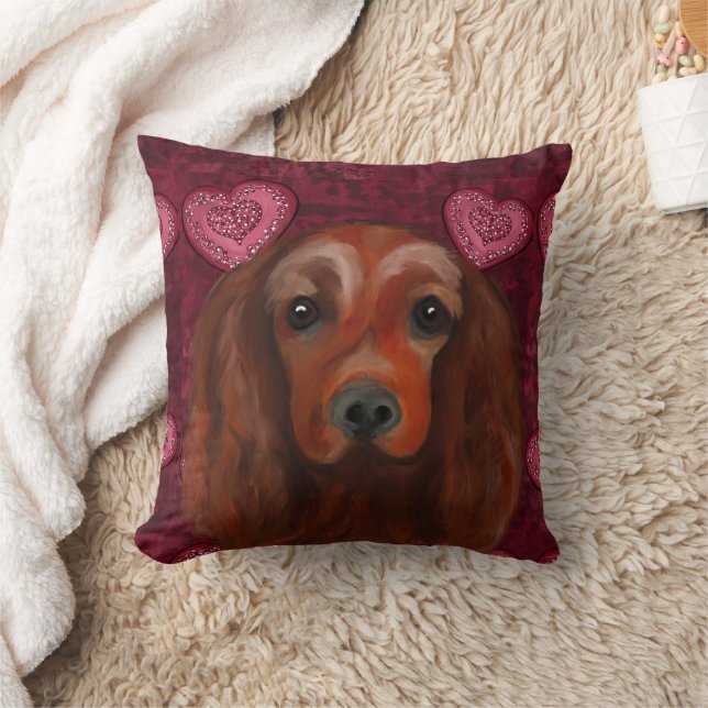Irish Red Setter Kussen (Deken)