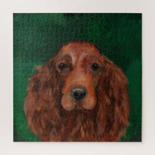 Irish Red Setter Legpuzzel (Verticaal)