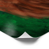 Irish Red Setter Perfect Poster (Hoek)