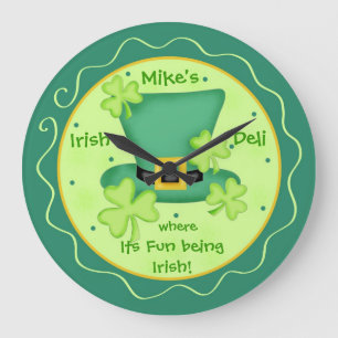 Irish Restaurant Pub St. Patricks Celebration Grote Klok