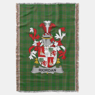 Irish Riordan of O_Rearden familiewapen Deken