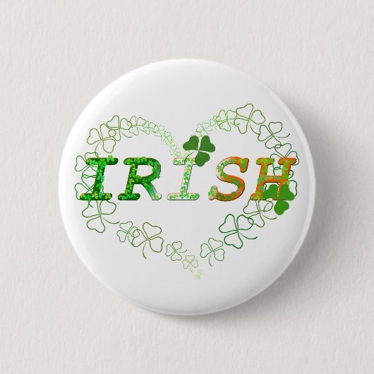 Irish Ronde Button 5,7 Cm (Voorkant)