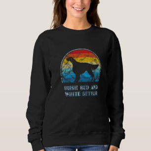 Irish rood en wit setter dog trui