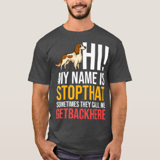 Irish Rood en Wit Setter Hondeneigenaar Puppies _3 T-shirt