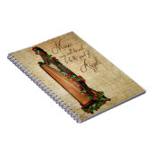 Irish Roos Harp Notebook Notitieboek (Rechterzijde)