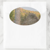 Irish Round Towers ouder dan 1.000 jaar Ovale Sticker (Tas)