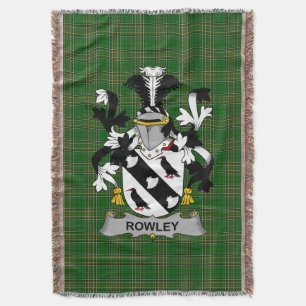 Irish Rowley of O_Rowley Wapen van de familie Cres Deken