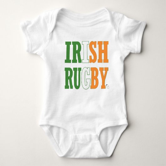 Irish Rugby (jbrugby) Romper (Voorkant)