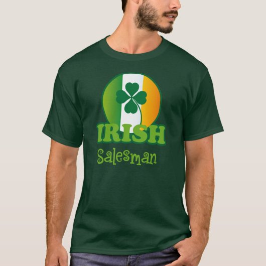 Irish Salesman Gift T-shirt (Voorkant)